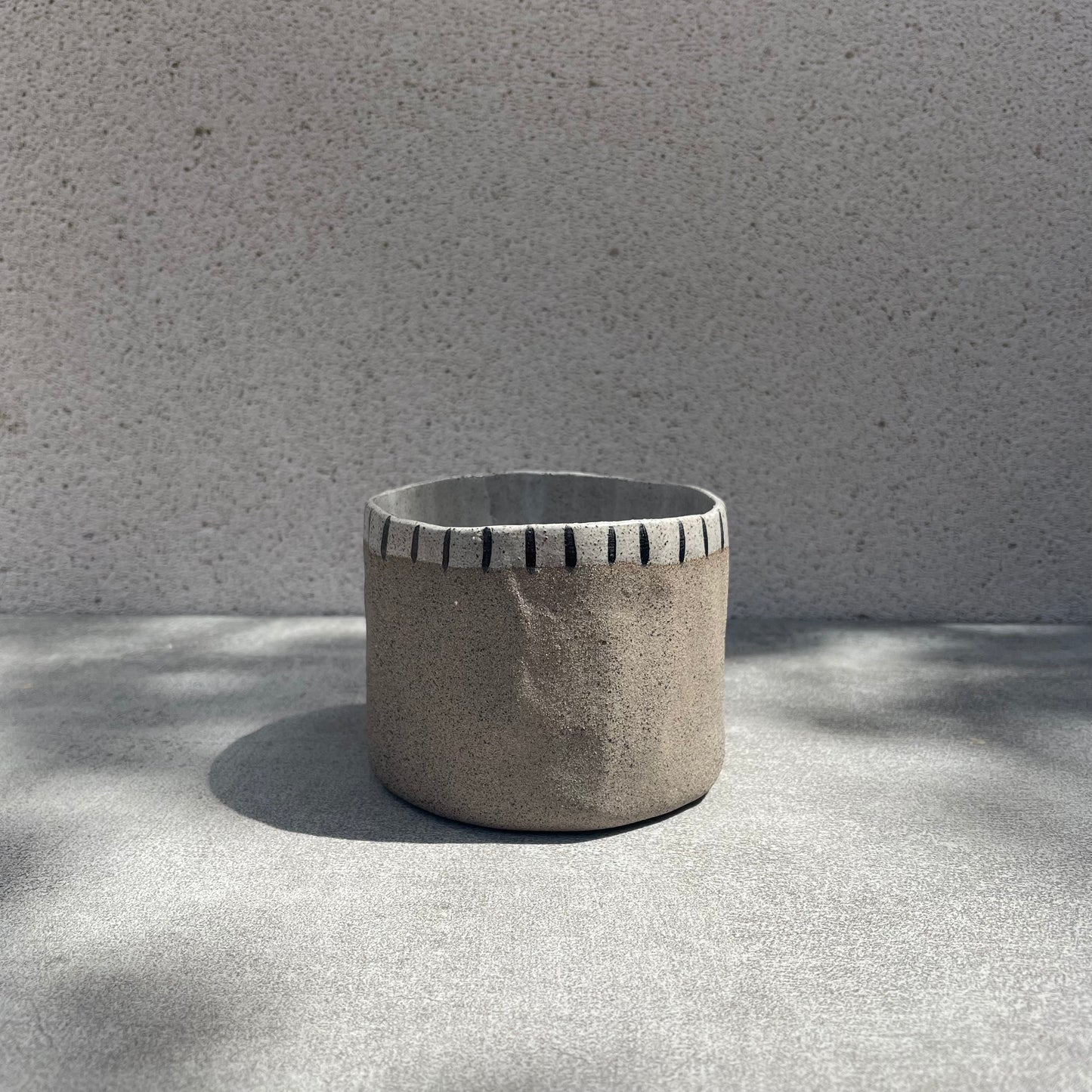 Nipa Stoneware Bardak | Gri