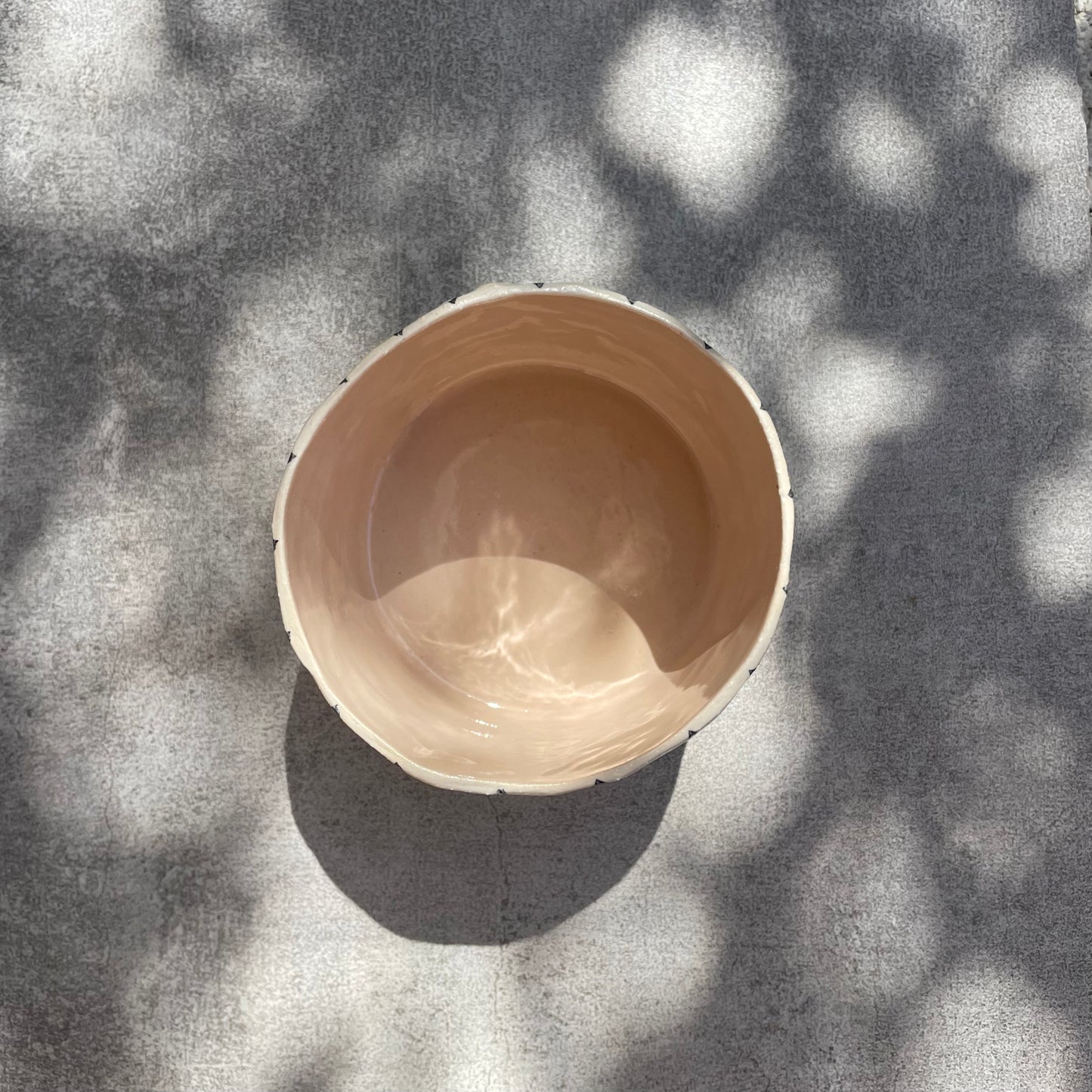 Nipa Stoneware Bardak | Krem